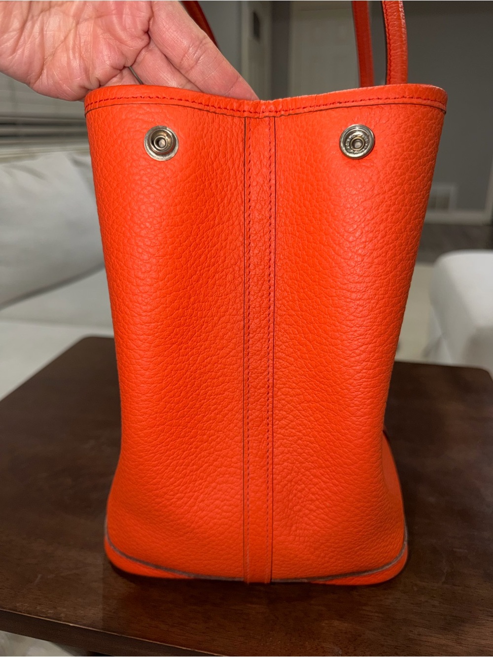Hermes All Leather Negonda Garden Party 36- Special Edition - Picture 2 of 16